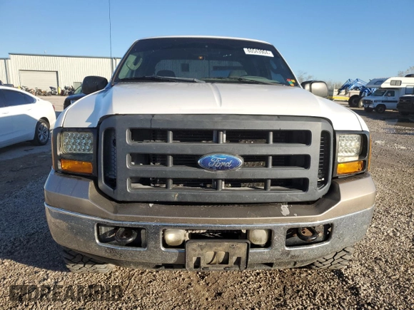 2007 Ford Super Duty F-250 XL with VIN 1FTSW21597EA72969, listed as a Copart auction lot 80543904 with 162,307 mi miles and Salvage Title. Bid and sale history available at carsss.com. Image 5.