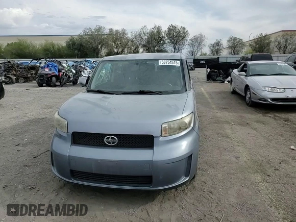 2010 Scion xB with VIN JTLZE4FE3A1100385, listed as a Copart auction lot 53754515 with 99,701 mi miles and Salvage Title. Bid and sale history available at DreamBid. Image 11.
