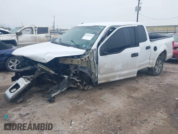 2017 Ford F-150 XL with VIN 1FTEW1CG7HKD00461, listed as a IAAI auction lot 41645214 with Not provided miles and . Bid and sale history available at DreamBid. Image 16.