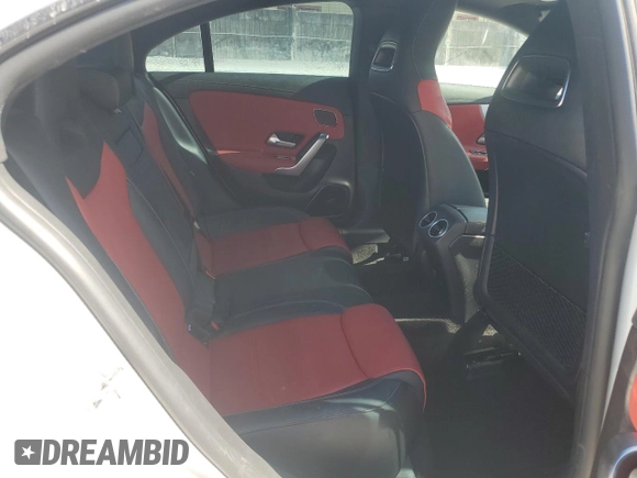 2021 Mercedes-Benz CLA 35 AMG with VIN W1K5J5BB5MN220635, listed as a Copart auction lot 58544855 with 48,776 mi miles and Salvage title. Bid and sale history available at DreamBid. Image 10.