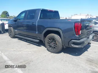2022 GMC Sierra 1500 Limited Elevation with VIN 1GTU9CED8NZ180495, listed as a IAAI auction lot 41838399 with 20,287 mi miles. Bid and sale history available at carsss.com. Image 3.