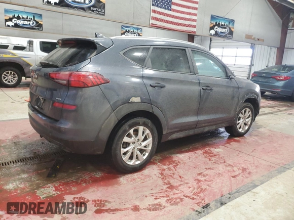 2019 Hyundai Tucson Value z VIN KM8J3CA48KU057536, wystawiony jako Copart lot #44173835 z przebiegiem Nie podano mil oraz Szkoda całkowita • Salvage title. Historia ofert i sprzedaży dostępna na DreamBid. Obrazek 3.