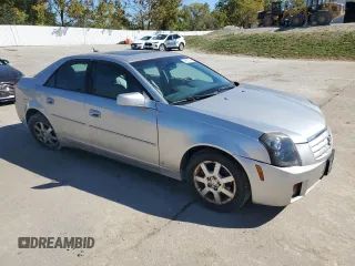 2007 Cadillac CTS with VIN 1G6DP577770168244, listed as a Copart auction lot 74907334 with 107,630 mi miles and Salvage Title. Bid and sale history available at carsss.com. Image 4.