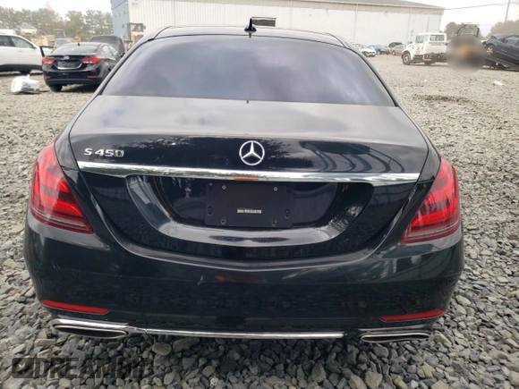 2020 Mercedes-Benz S-Class S 450 with VIN WDDUG6GB1LA523376, listed as a Copart auction lot 73912084 with 52,406 mi miles and Salvage Title. Bid and sale history available at carsss.com. Image 6.