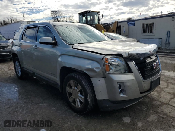 2013 GMC Terrain SLE with VIN 2GKALMEK9D6389543, listed as a Copart auction lot 88370955 with 190,231 mi miles and Salvage Title. Bid and sale history available at carsss.com. Image 4.