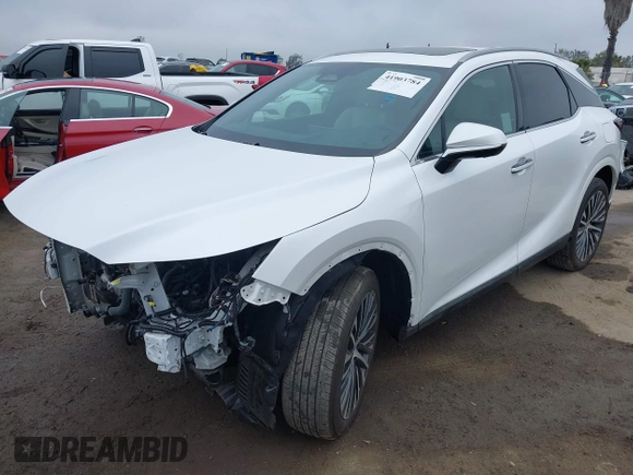 2023 Lexus RX with VIN 2T2BAMBA6PC013530, listed as a IAAI auction lot 41903784 with 18,711 mi miles. Bid and sale history available at carsss.com. Image 20.