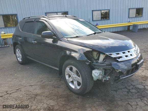 2004 Nissan Murano SL with VIN JN8AZ08W64W305268, listed as a Copart auction lot 65088524 with 139,621 mi miles and Salvage Title. Bid and sale history available at carsss.com. Image 4.