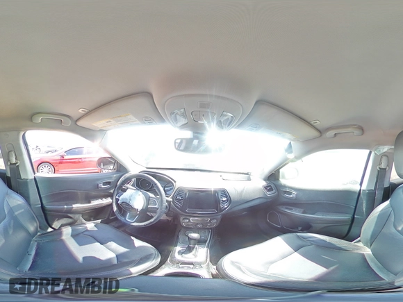 2018 Jeep Compass Limited with VIN 3C4NJDCB9JT261879, listed as a Copart auction lot 56523365 with 172,382 mi miles and Salvage title. Bid and sale history available at DreamBid. Image 15.