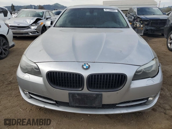 2012 BMW 5 Series 550i with VIN WBAFR9C5XCDV58508, listed as a Copart auction lot 47136085 with 170,034 mi miles and Salvage Title. Bid and sale history available at carsss.com. Image 5.