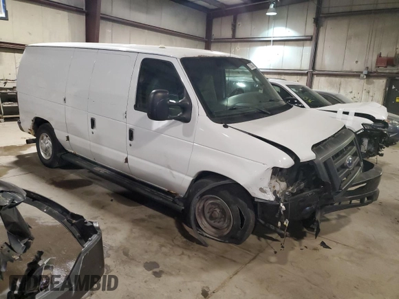 2008 Ford Econoline Cargo Commercial with VIN 1FTSE34P68DB37208, listed as a Copart auction lot 67356624 with Not provided miles and Salvage title. Bid and sale history available at DreamBid. Image 4.
