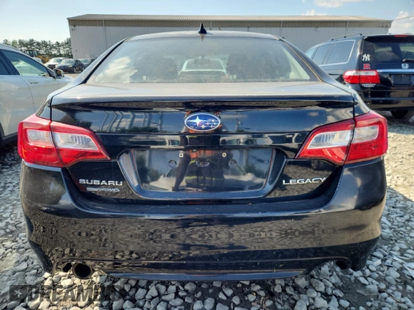 2017 Subaru Legacy Premium with VIN 4S3BNAC66H3049116, listed as a Copart auction lot 65729425 with Not provided miles and Clean title. Bid and sale history available at DreamBid. Image 6.
