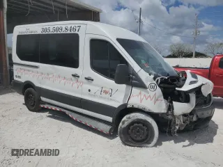 2017 Ford Transit XL z VIN 1FMZK1CM4HKA74121, wystawiony jako Copart lot #52691055 z przebiegiem 335 470 mil mil oraz Szkoda całkowita • Salvage title. Historia ofert i sprzedaży dostępna na DreamBid. Obrazek 4.