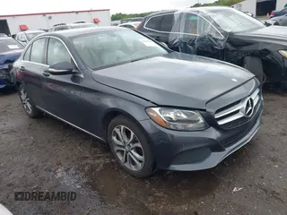 2015 Mercedes-Benz C-Class C 300 with VIN 55SWF4JB4FU047637, listed as a IAAI auction lot 42018519 with 78,297 mi miles. Bid and sale history available at carsss.com. Image 1.