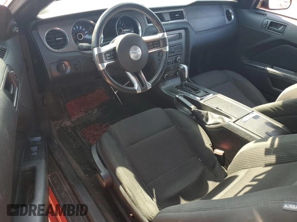 2014 Ford Mustang V6 with VIN 1ZVBP8EMXE5215679, listed as a Copart auction lot 47837345 with 137,881 mi miles and Salvage Title. Bid and sale history available at carsss.com. Image 8.