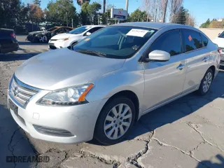 2014 Nissan Sentra SV with VIN 3N1AB7AP6EL671852, listed as a IAAI auction lot 41392301 with 131,539 mi miles. Bid and sale history available at carsss.com. Image 2.