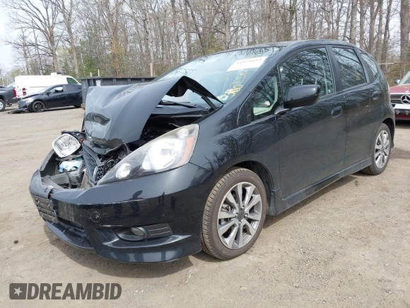 2013 Honda Fit Sport with VIN JHMGE8H59DC046377, listed as a IAAI auction lot 41921693 with 89,704 mi miles. Bid and sale history available at carsss.com. Image 2.