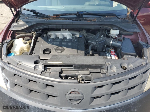 2005 Nissan Murano S with VIN JN8AZ08W65W429140, listed as a Copart auction lot 62570394 with 221,508 mi miles and Clean Title. Bid and sale history available at carsss.com. Image 12.