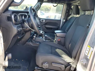 2018 Jeep Wrangler Unlimited Sport S with VIN 1C4HJXDGXJW290990, listed as a Copart auction lot 75910374 with 95,437 mi miles and Salvage Title. Bid and sale history available at carsss.com. Image 7.