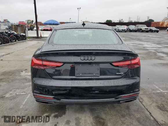 2023 Audi A5 Sportback S line Premium Plus z VIN WAUFACF51PA066103, wystawiony jako Copart lot #50903395 z przebiegiem 3 497 mil mil oraz Szkoda całkowita • Salvage title. Historia ofert i sprzedaży dostępna na DreamBid. Obrazek 6.