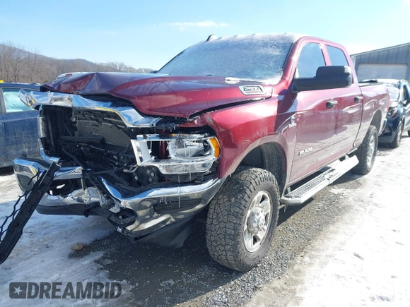 2021 Ram 2500 Tradesman with VIN 3C6UR5CLXMG531872, listed as a IAAI auction lot 41244718 with 74,932 mi miles. Bid and sale history available at carsss.com. Image 6.