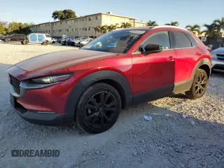 2021 Mazda CX-30 Turbo Premium Plus Package with VIN 3MVDMBEY5MM256314, listed as a Copart auction lot 81676724 with 62,818 mi miles and Salvage Title. Bid and sale history available at carsss.com. Image 1.