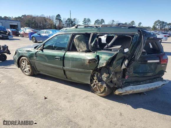 2003 Subaru Legacy Wagon L with VIN 4S3BH635X37309045, listed as a Copart auction lot 84472374 with 187,415 mi miles and Salvage Title. Bid and sale history available at carsss.com. Image 2.