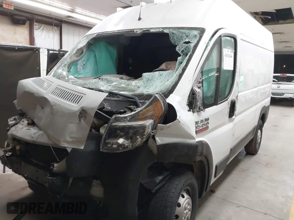 2019 Ram ProMaster Cargo with VIN 3C6TRVBG5KE549723, listed as a IAAI auction lot 41034244 with Not Provided miles and . Bid and sale history available at carsss.com. Image 15.