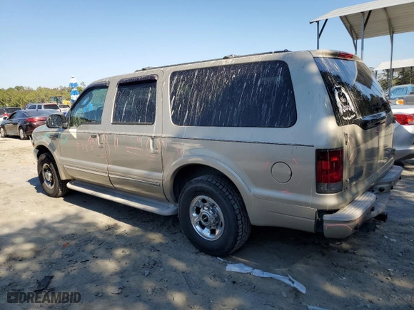 2004 Ford Excursion Limited with VIN 1FMNU42L04EC12023, listed as a Copart auction lot 75476233 with 291,882 mi miles and Salvage Title. Bid and sale history available at carsss.com. Image 2.