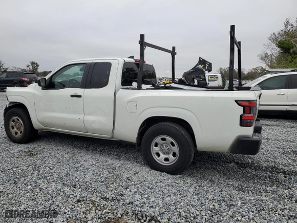 2024 Nissan Frontier S with VIN 1N6ED1CL8RN641688, listed as a Copart auction lot 87647505 with 14,183 mi miles and Salvage Title. Bid and sale history available at carsss.com. Image 2.