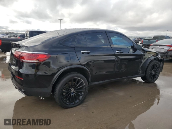 2021 Mercedes-Benz GLC with VIN W1N0J8EB3MF955960, listed as a Copart auction lot 86311124 with 41,747 mi miles and Salvage Title. Bid and sale history available at carsss.com. Image 3.