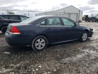 2009 Chevrolet Impala LT with VIN 2G1WT57K291106921, listed as a Copart auction lot 48038435 with 166,315 mi miles and Salvage Title. Bid and sale history available at DreamBid. Image 3.