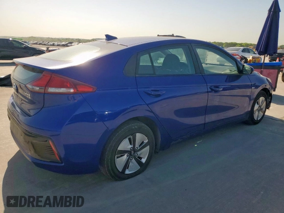 2019 Hyundai Ioniq Blue z VIN KMHC65LC8KU176042, wystawiony jako Copart lot #52925975 z przebiegiem 172 961 mil mil oraz Tytuł czysty. Historia ofert i sprzedaży dostępna na DreamBid. Obrazek 3.