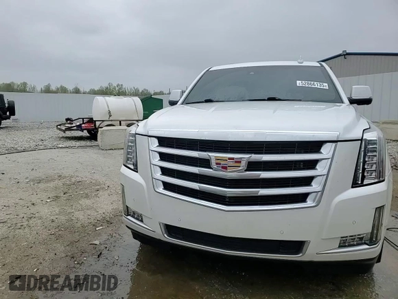 2017 Cadillac Escalade ESV Luxury with VIN 1GYS4HKJ7HR159200, listed as a Copart auction lot 52866135 with 90,231 mi miles and Salvage title. Bid and sale history available at DreamBid. Image 14.