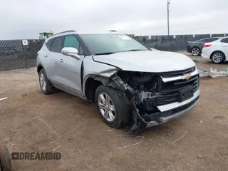 2019 Chevrolet Blazer z VIN 3GNKBBRA7KS643152, wystawiony jako IAAI lot #41510933 z przebiegiem 73 252 mil mil oraz . Historia ofert i sprzedaży dostępna na DreamBid. Obrazek 1.