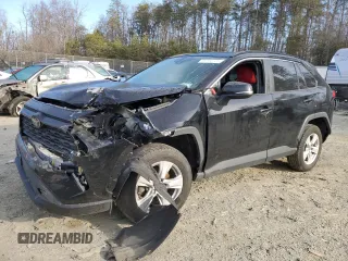 2020 Toyota RAV4 XLE with VIN 2T3P1RFV6LC101399, listed as a Copart auction lot 48256825 with 58,966 mi miles and Salvage Title. Bid and sale history available at DreamBid. Image 1.