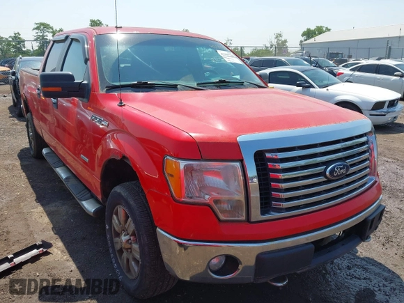 2012 Ford F-150 XL with VIN 1FTFW1ET7CFB65787, listed as a IAAI auction lot 42395726 with 201,351 mi miles and . Bid and sale history available at DreamBid. Image 1.
