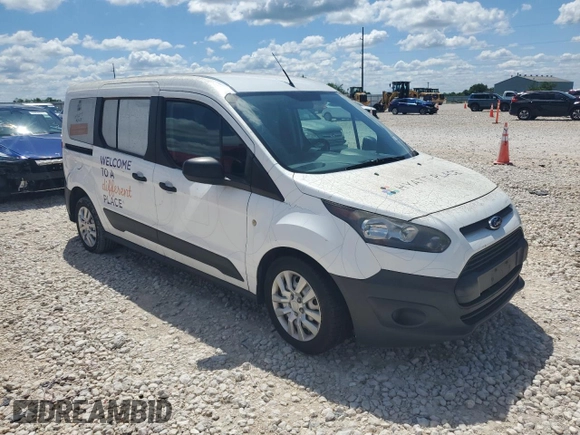 2014 Ford Transit Connect XL with VIN NM0GS9E72E1137412, listed as a Copart auction lot 56589425 with 43,174 mi miles and Clean title. Bid and sale history available at DreamBid. Image 4.