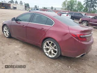 2016 Buick Regal GS with VIN 2G4GU5GX8G9122538, listed as a IAAI auction lot 41939659 with 92,269 mi miles. Bid and sale history available at carsss.com. Image 3.