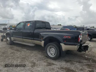 2008 Ford F-450 XL with VIN 1FTXW43R08EB85034, listed as a Copart auction lot 74573654 with 168,527 mi miles and Salvage Title. Bid and sale history available at carsss.com. Image 2.