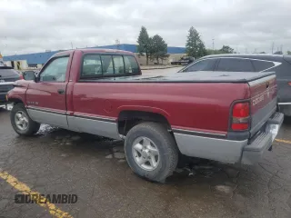 1996 Dodge 1500 z VIN 1B7HC16Y2TJ139882, wystawiony jako Copart lot #57718955 z przebiegiem 108 136 mil mil oraz Czysty tytuł • Clean title. Historia ofert i sprzedaży dostępna na DreamBid. Obrazek 2.