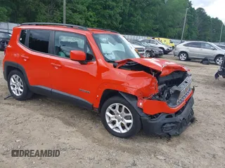 2018 Jeep Renegade Latitude z VIN ZACCJABB5JPJ62214, wystawiony jako IAAI lot #42187121 z przebiegiem 205 309 mil mil oraz . Historia ofert i sprzedaży dostępna na DreamBid. Obrazek 1.