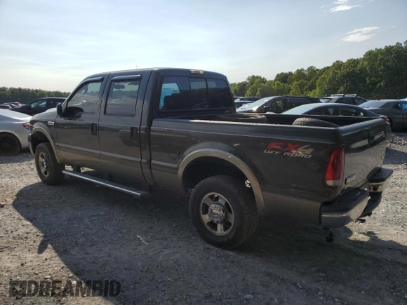 2007 Ford F-250 XL with VIN 1FTSW21567EA04547, listed as a Copart auction lot 70557524 with 123,408 mi miles and Salvage title. Bid and sale history available at DreamBid. Image 2.