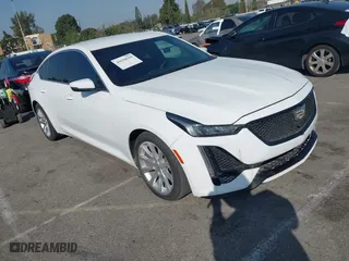 2020 Cadillac CT5 Luxury with VIN 1G6DM5RK4L0123976, listed as a IAAI auction lot 41630519 with 56,209 mi miles. Bid and sale history available at carsss.com. Image 1.