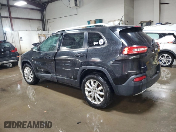2014 Jeep Cherokee Limited with VIN 1C4PJMDS1EW266615, listed as a Copart auction lot 51103455 with 84,557 mi miles and Salvage Title. Bid and sale history available at carsss.com. Image 2.