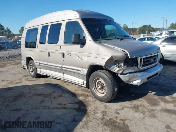 2003 Ford Econoline Cargo Recreational with VIN 1FDPE24L33HB53747, listed as a IAAI auction lot 41658658 with 132,796 mi miles and . Bid and sale history available at DreamBid. Image 1.