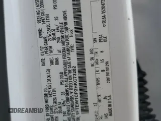 2017 Ford F-150 XL с VIN 1FTEW1CP2HKC73282, выставлен на аукционе Copart как лот 53995125 с пробегом 127 733 миль миль и Списание • Salvage title. История ставок и продаж доступна на DreamBid. Изображение 13.