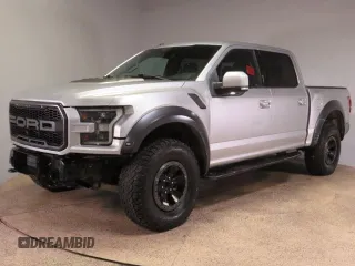2017 Ford F-150 Raptor with VIN 1FTFW1RG7HFA87001, listed as a Copart auction lot 48576965 with 110,157 mi miles and Salvage Title. Bid and sale history available at carsss.com. Image 2.