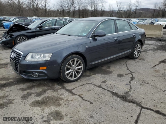 2011 Audi A6 3.0T Prestige with VIN WAUKGAFBXBN023002, listed as a Copart auction lot 52390515 with 144,021 mi miles and Salvage Title. Bid and sale history available at carsss.com. Image 1.