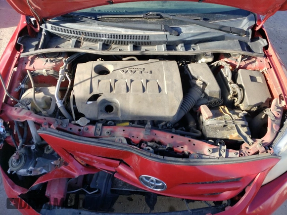 2012 Toyota Corolla L with VIN 2T1BU4EE7CC804623, listed as a Copart auction lot 49076715 with 193,012 mi miles and Salvage Title. Bid and sale history available at carsss.com. Image 13.