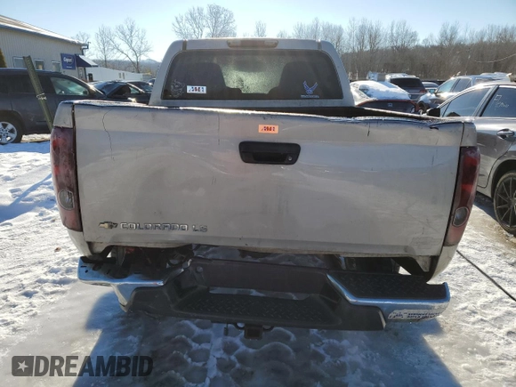 2004 Chevrolet Colorado 1SE LS Z71 with VIN 1GCDT136548176015, listed as a Copart auction lot 87116664 with 248,538 mi miles and Salvage title. Bid and sale history available at DreamBid. Image 6.